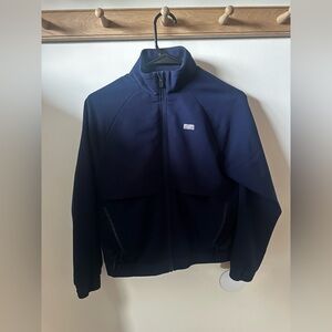 Figs Sydney scrub jacket 
Navy